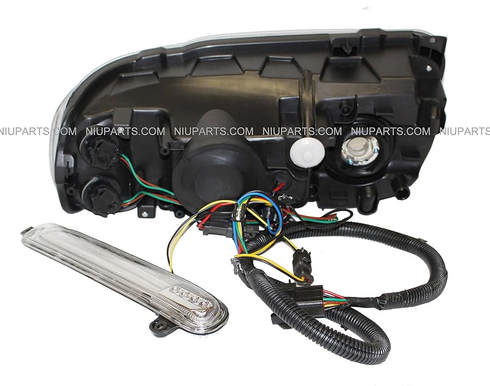 crowleydriveです Headlight with LED Bar - Driver Side (Compatible with